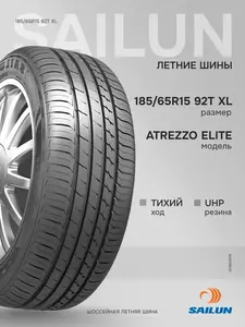 Шины летние 185/65R15 92T XL ATREZZO ELITE (с ВБ кошельком)