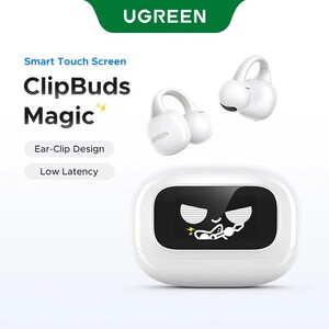 TWS наушники UGREEN EchoBuds Magic WS211 с экраном на кейсе