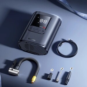 Автомобильный портативный компрессор Baseus GoTrip VA1 (+ SuperMini Pro за 1772₽)