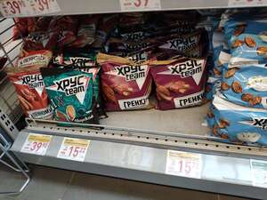 [МСК] ХРУС team гренки в ассортименте 105 грамм